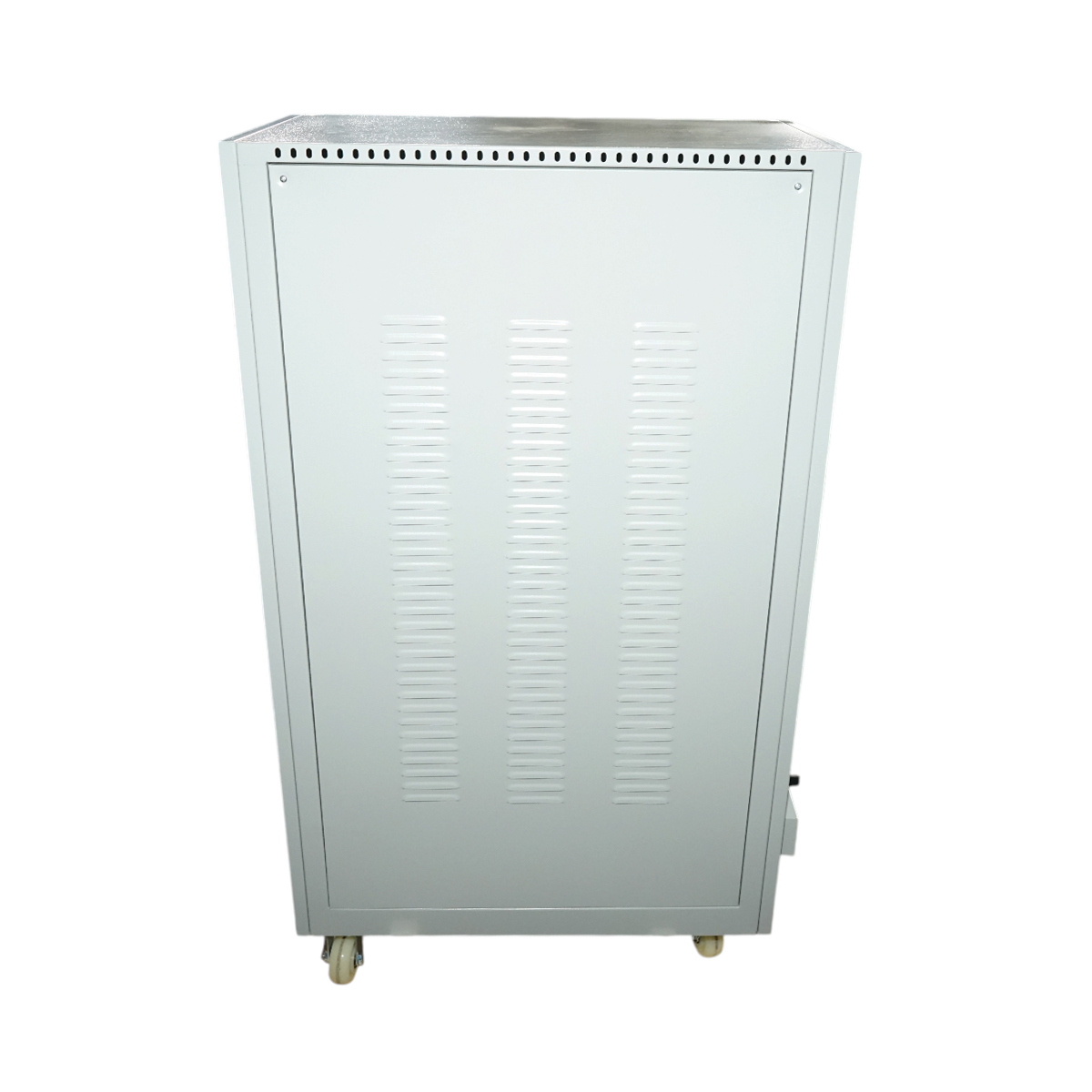 Stabilizator automat de tensiune 60KVA trifazat cu servomotor, bypass, afisaj LCD Breckner Germany – imagine 3