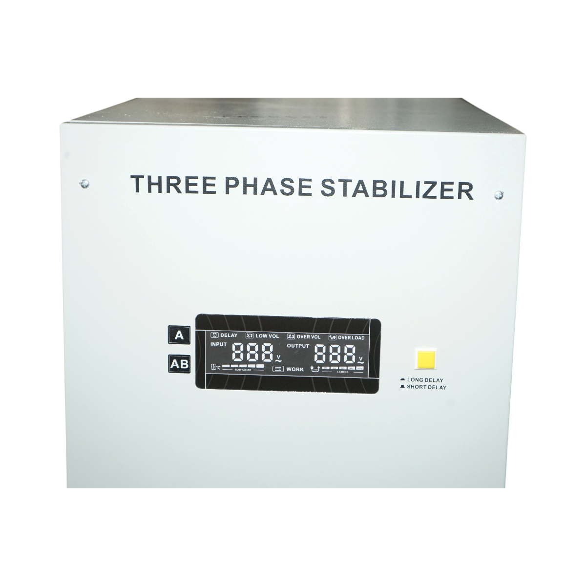 Stabilizator automat de tensiune 60KVA trifazat cu servomotor, bypass, afisaj LCD Breckner Germany – imagine 6