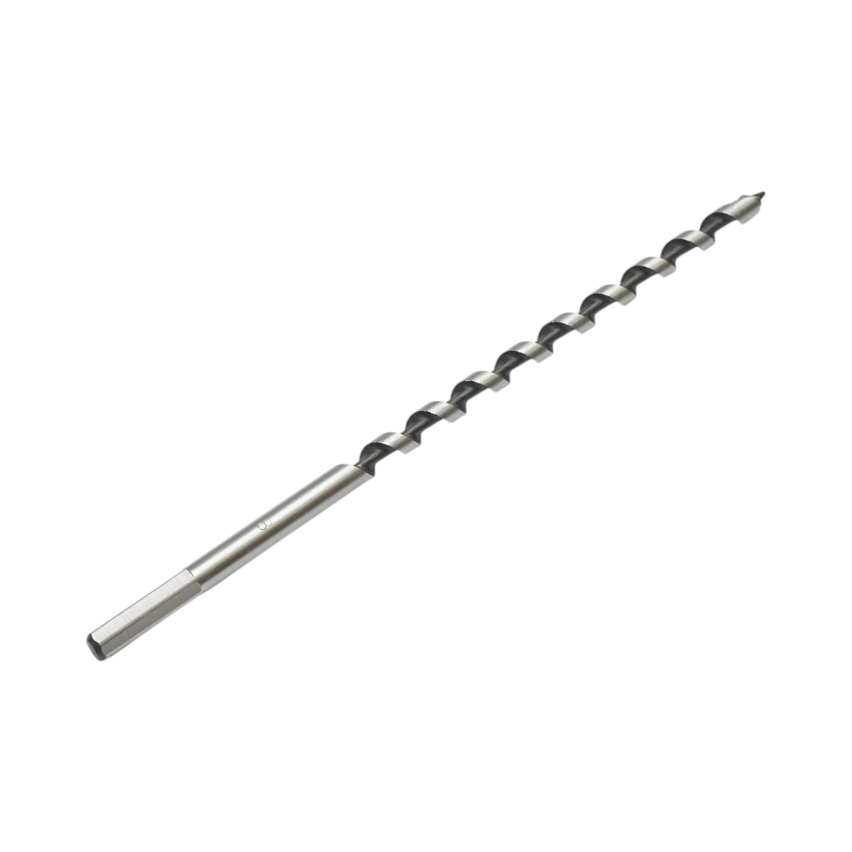 Burghiu lemn elicoidal 8x230mm, tija hexagonala, varf autoforant Breckner Germany – imagine 4