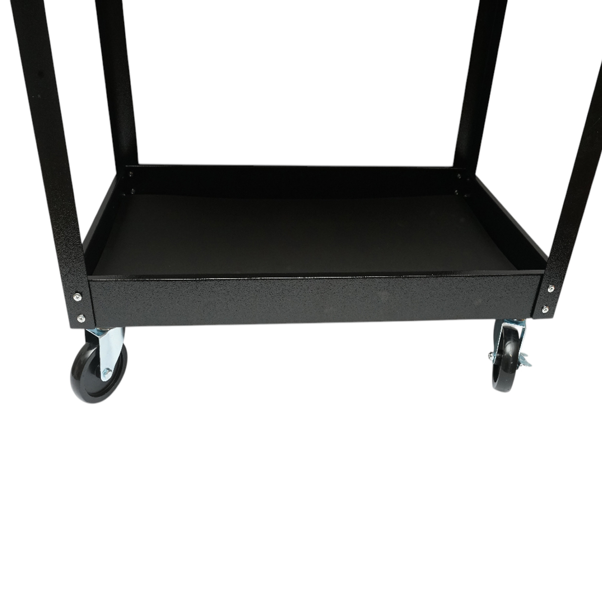 Carucior scule atelier metalic pe roti cu 2 rafturi si 3 sertare 775x410x895mm Breckner Germany – imagine 12