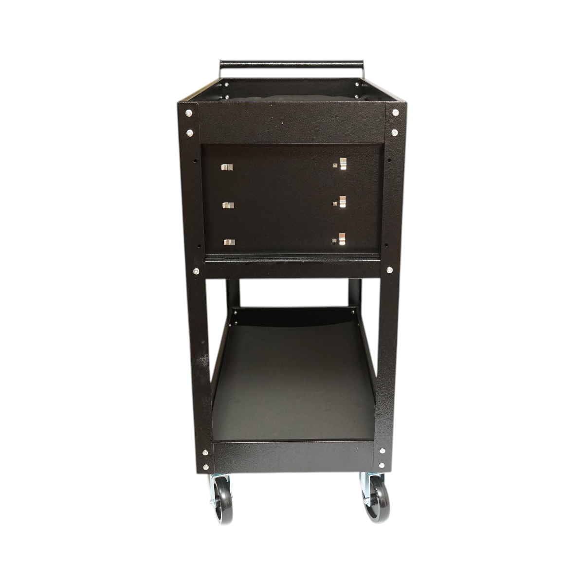 Carucior scule atelier metalic pe roti cu 2 rafturi si 3 sertare 775x410x895mm Breckner Germany – imagine 5