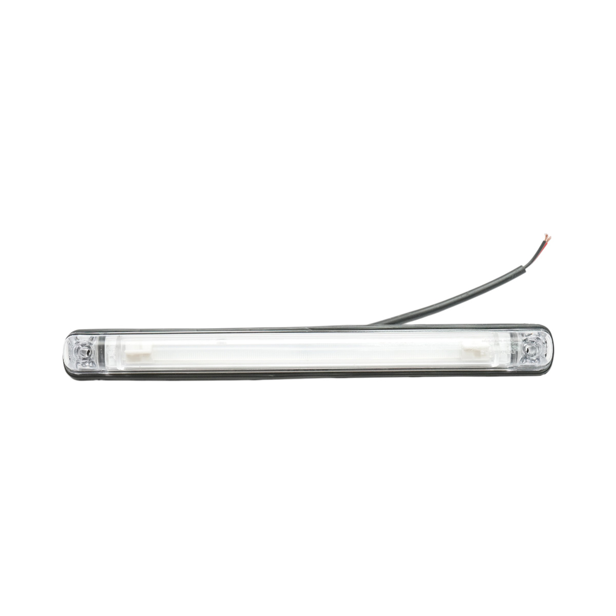 Lampa pozitie cabina camion LED 24V rosie 6 LED-uri 240x26x25mm Breckner Germany