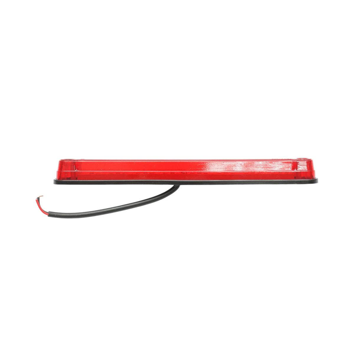Lampa gabarit laterala LED slim 12-24V rosie 16 LED-uri 235x26.5x21mm Breckner Germany – imagine 4