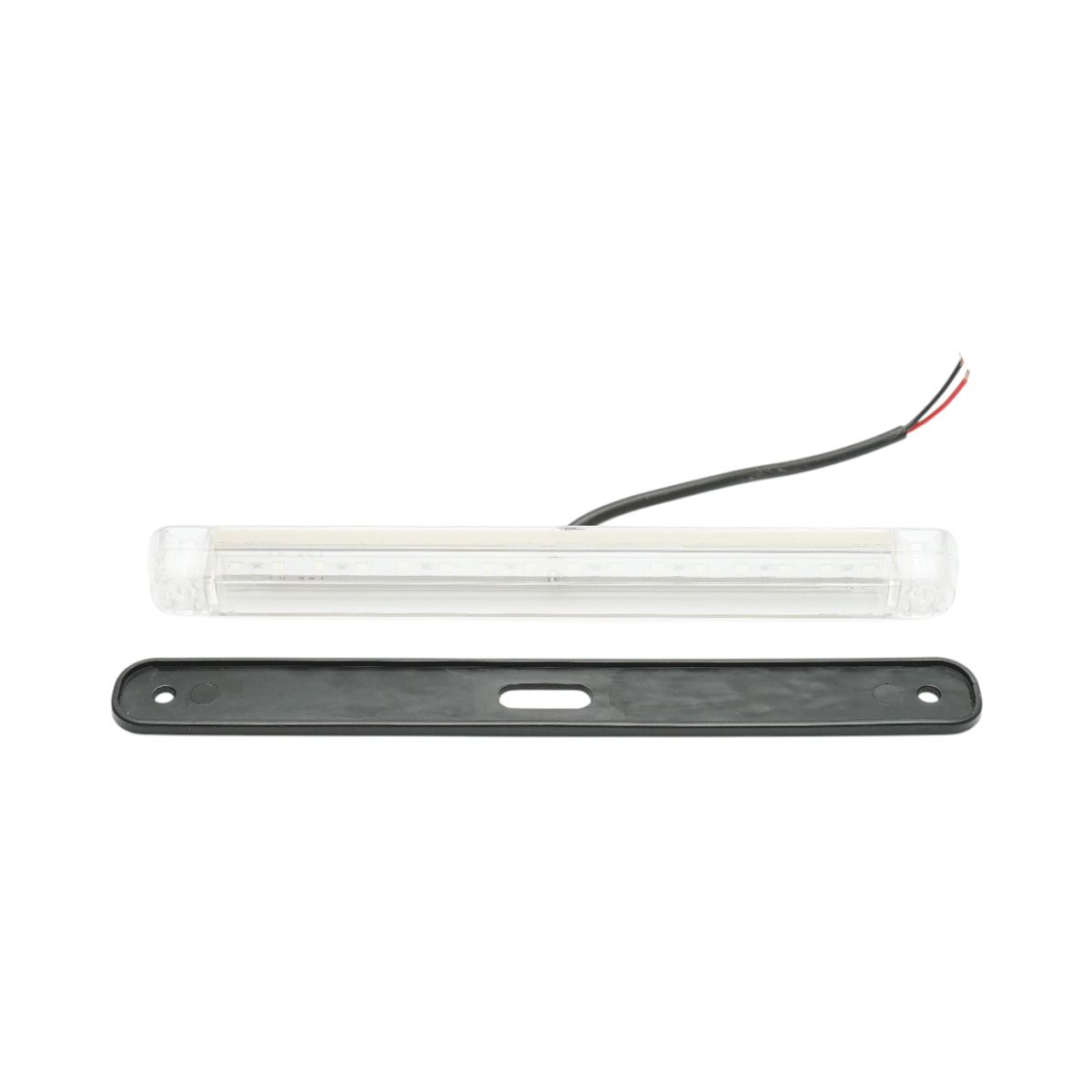 Lampa gabarit laterala LED slim 12-24V alba 16 LED-uri 235x26.5x21mm Breckner Germany – imagine 2