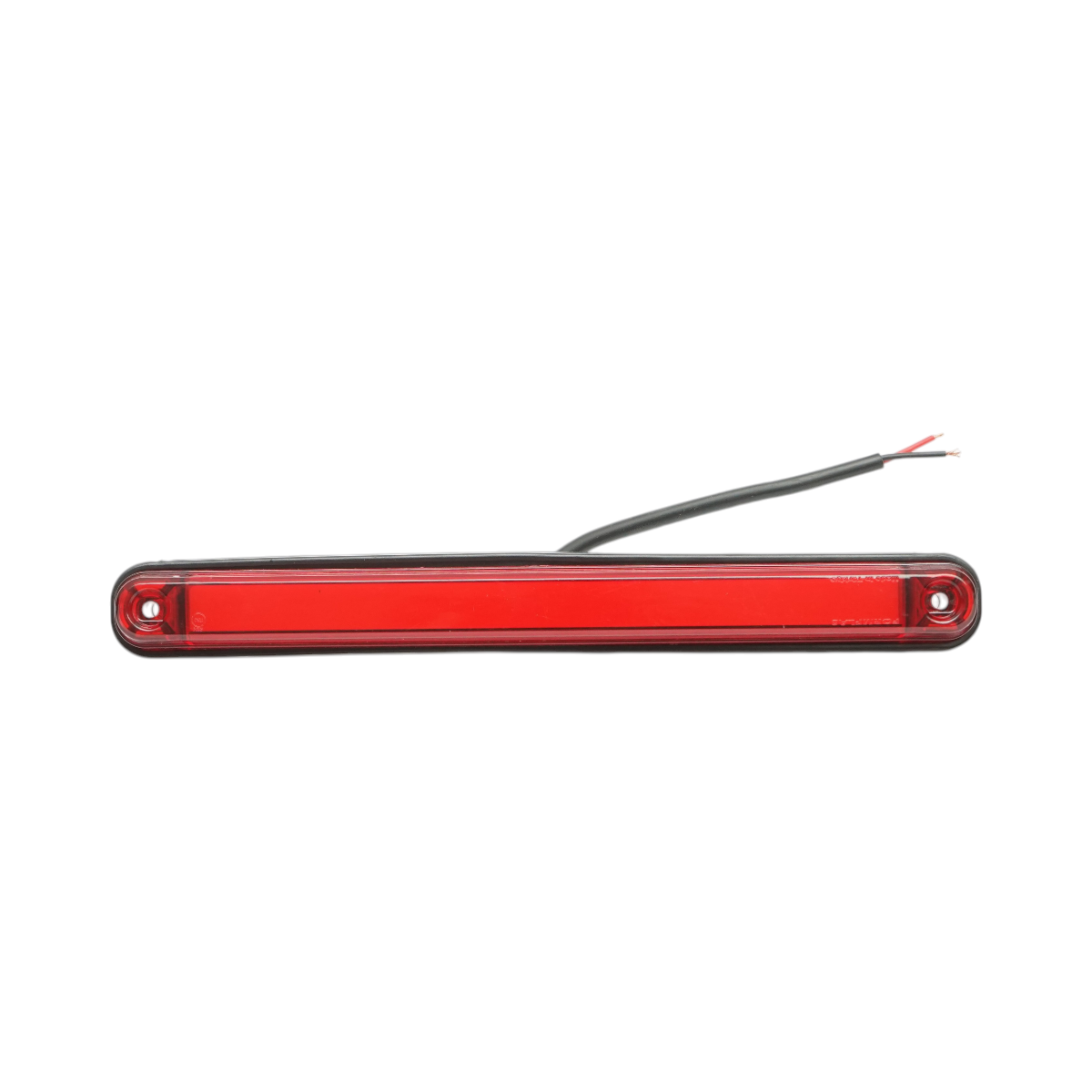 Lampa gabarit laterala LED NEON 12-24V rosie slim 235x26.5x21mm Breckner Germany