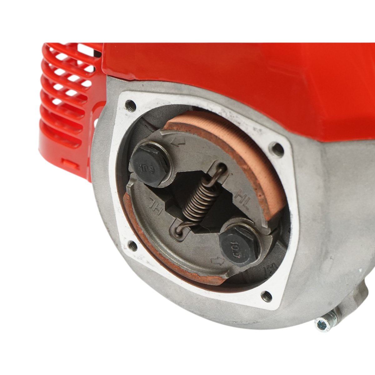 Motor barca pe benzina 2.5CP, 2T 52cc, portabil, turatie 7500rpm, cizma lunga reglabila THOR – imagine 12