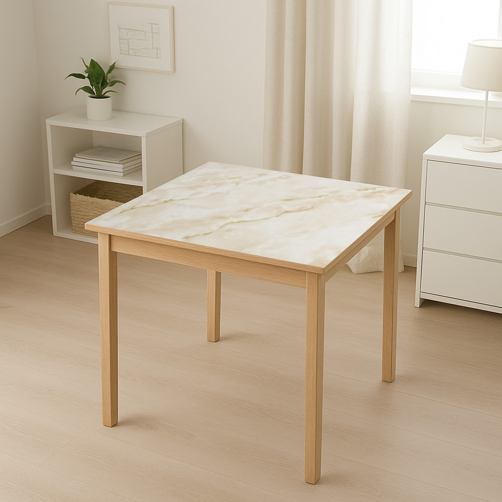 Folie protectie masa decorativa PVC siliconizat 100cm, grosime 0.8mm, model marmura natur 20m/rola Breckner Germany