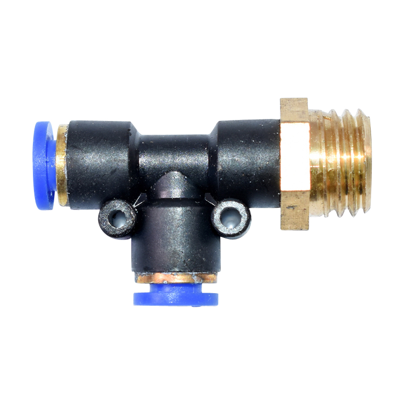 Mufa rapida T plastic si surub metalic fi 6x6 cu M16