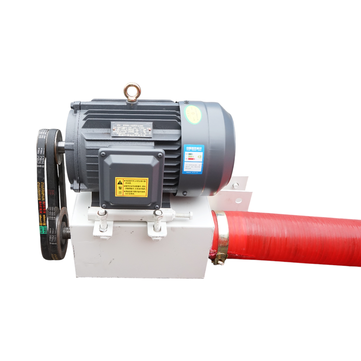Snec flexibil cereale 380V, 4000W portabil cu furtun 15m, diametru 120mm, turatie 1440 r/min – imagine 7