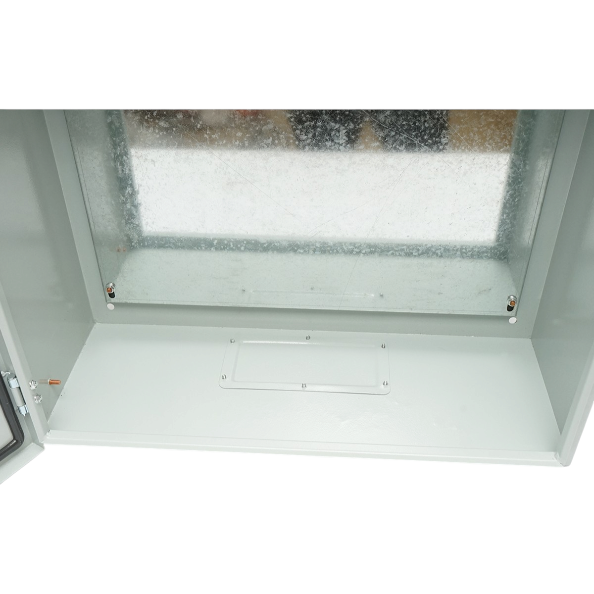Tablou electric metalic exterior cu contrapanou 600x600x250mm IP65 Longroad – imagine 7