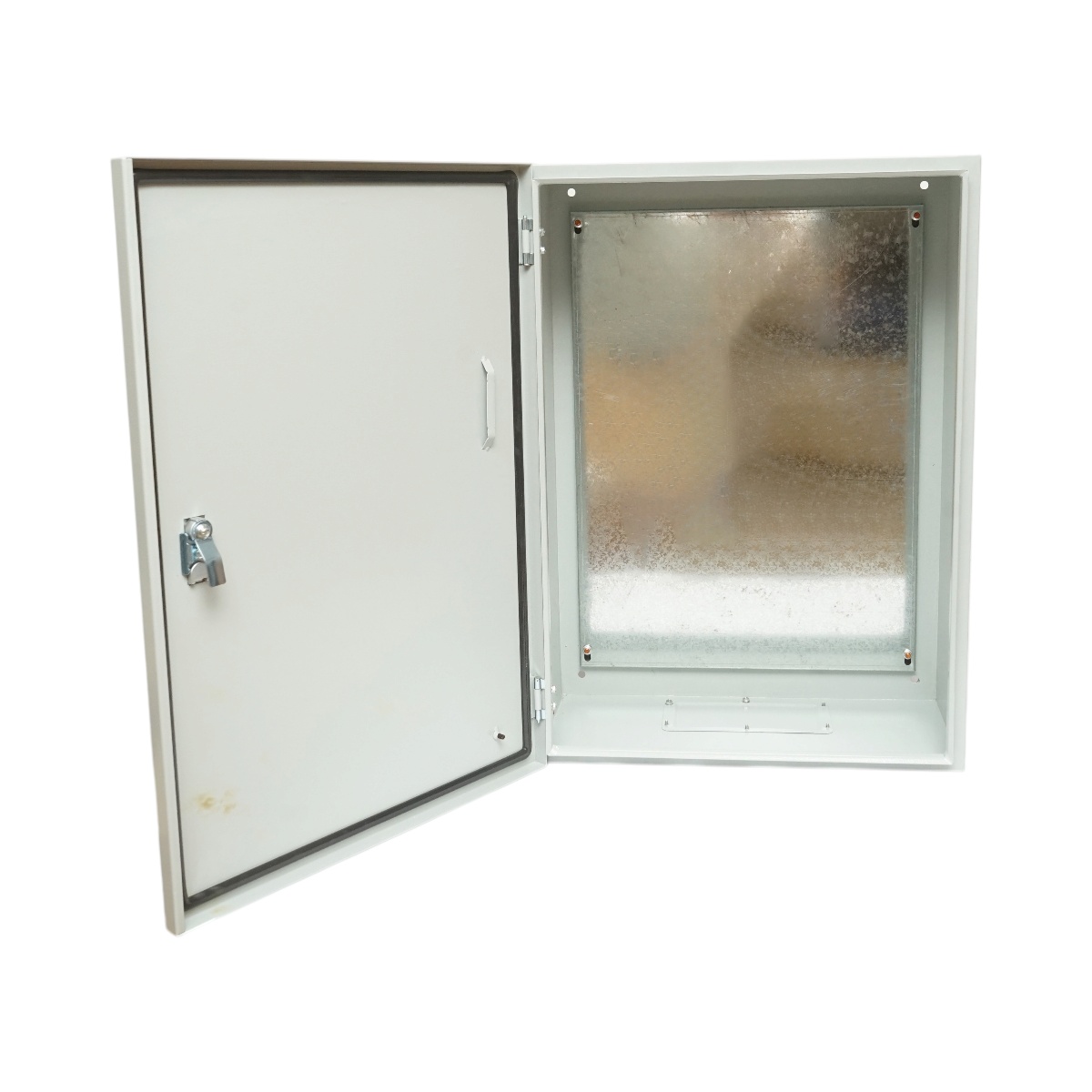 Tablou electric metalic exterior cu contrapanou 700x500x250mm IP65 Longroad – imagine 2