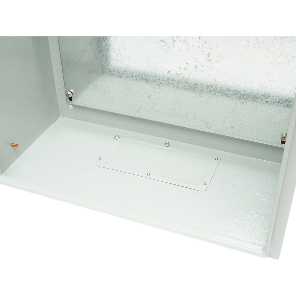 Tablou electric metalic exterior cu contrapanou 700x500x250mm IP65 Longroad – imagine 8