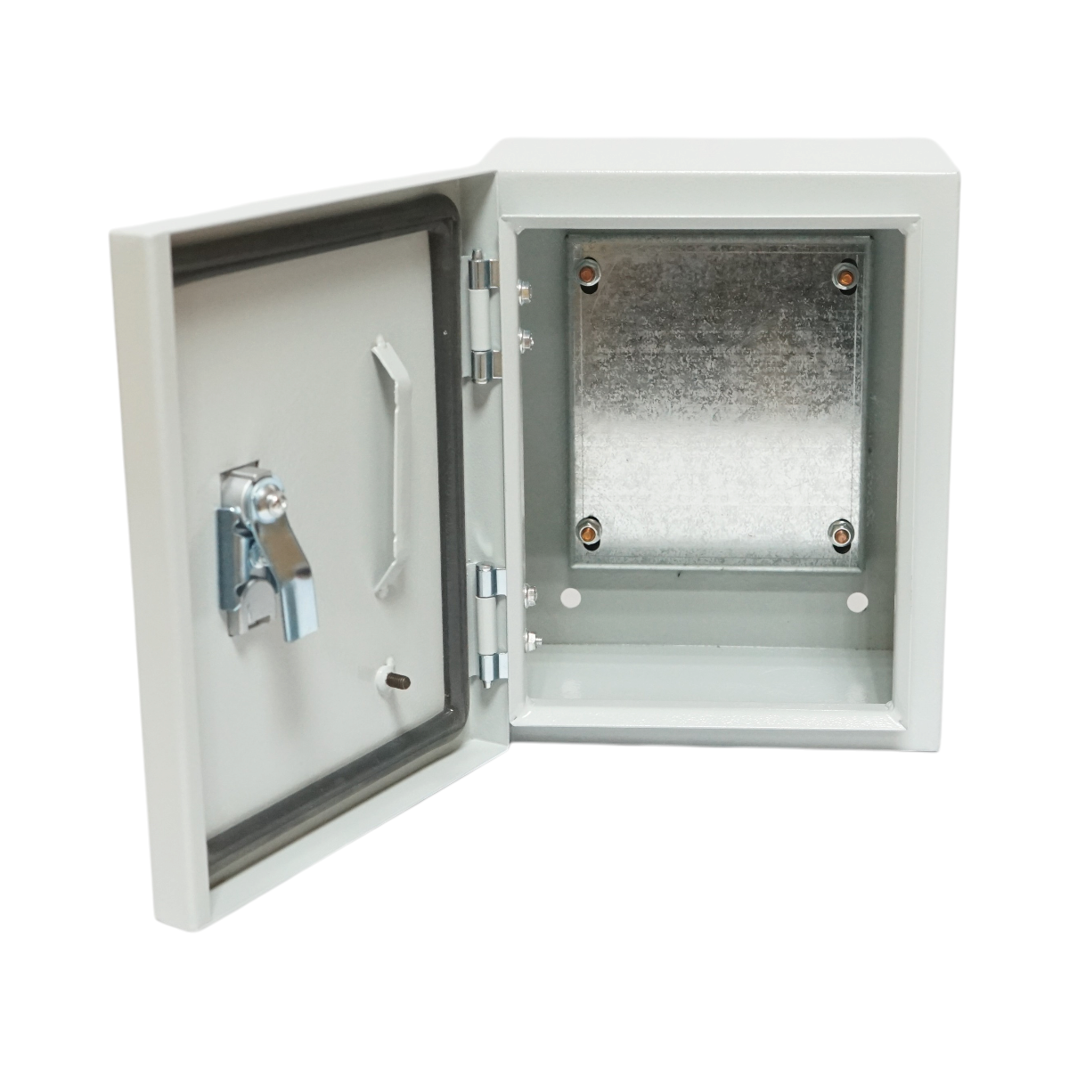 Tablou electric metalic exterior cu contrapanou 250x200x150mm IP65 Longroad – imagine 2