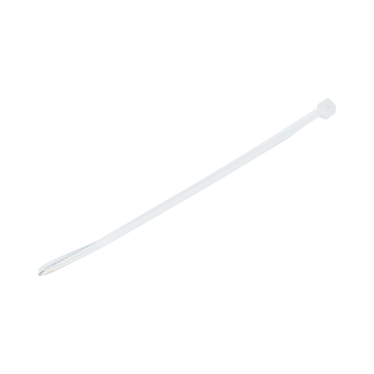 Faseta colier plastic alb 2.5x100mm 100 buc/set Longroad – imagine 4