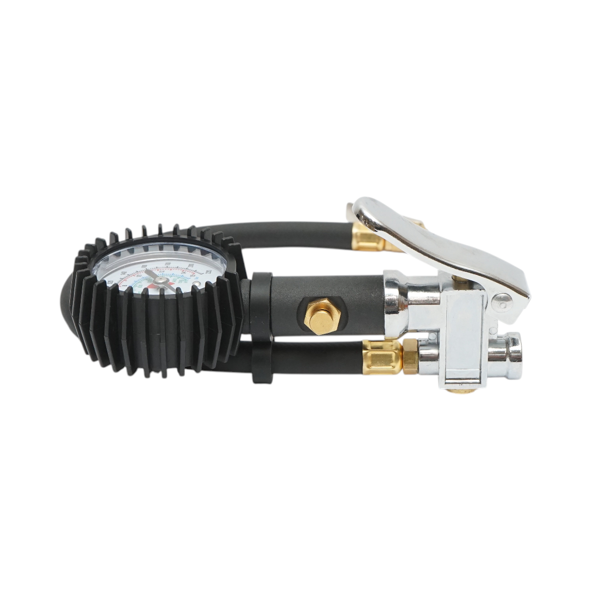 Pistol umflat roti cu furtun si manometru mecanic 0-15 bar Breckner Germany – imagine 3