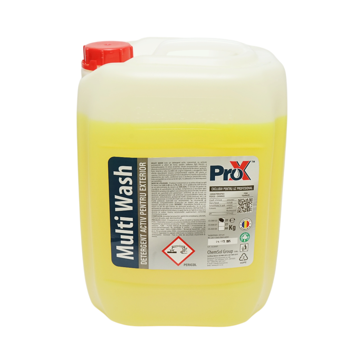 Detergent auto profesional Multi Wash ProX exterior 22kg