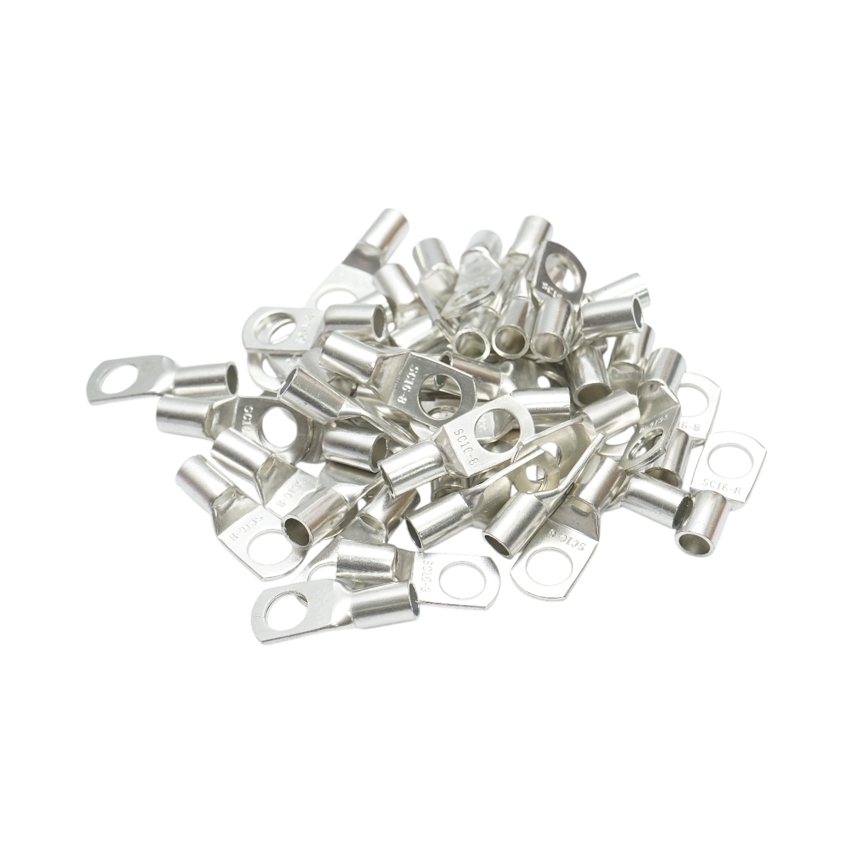 Papuc cablu electric 16mm², inel M8, cupru stanat neizolat SC16-8 Longroad – imagine 4