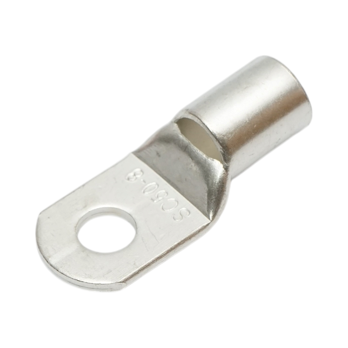 Papuc cablu electric 50mm², inel M8, cupru stanat neizolat SC50-8 Longroad