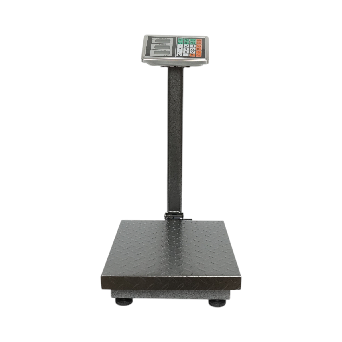 Cantar electronic de podea 350kg tip platforma 500x400mm cu brat pliabil, afisaj LCD Breckner Germany