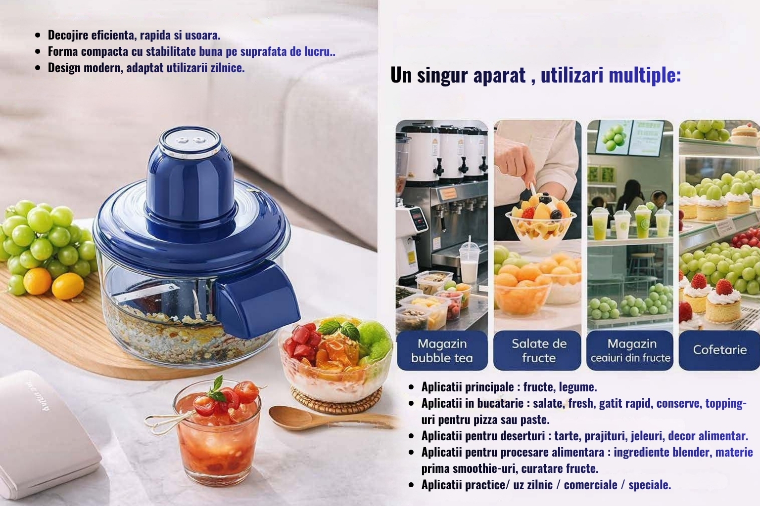 Decojitor electric legume