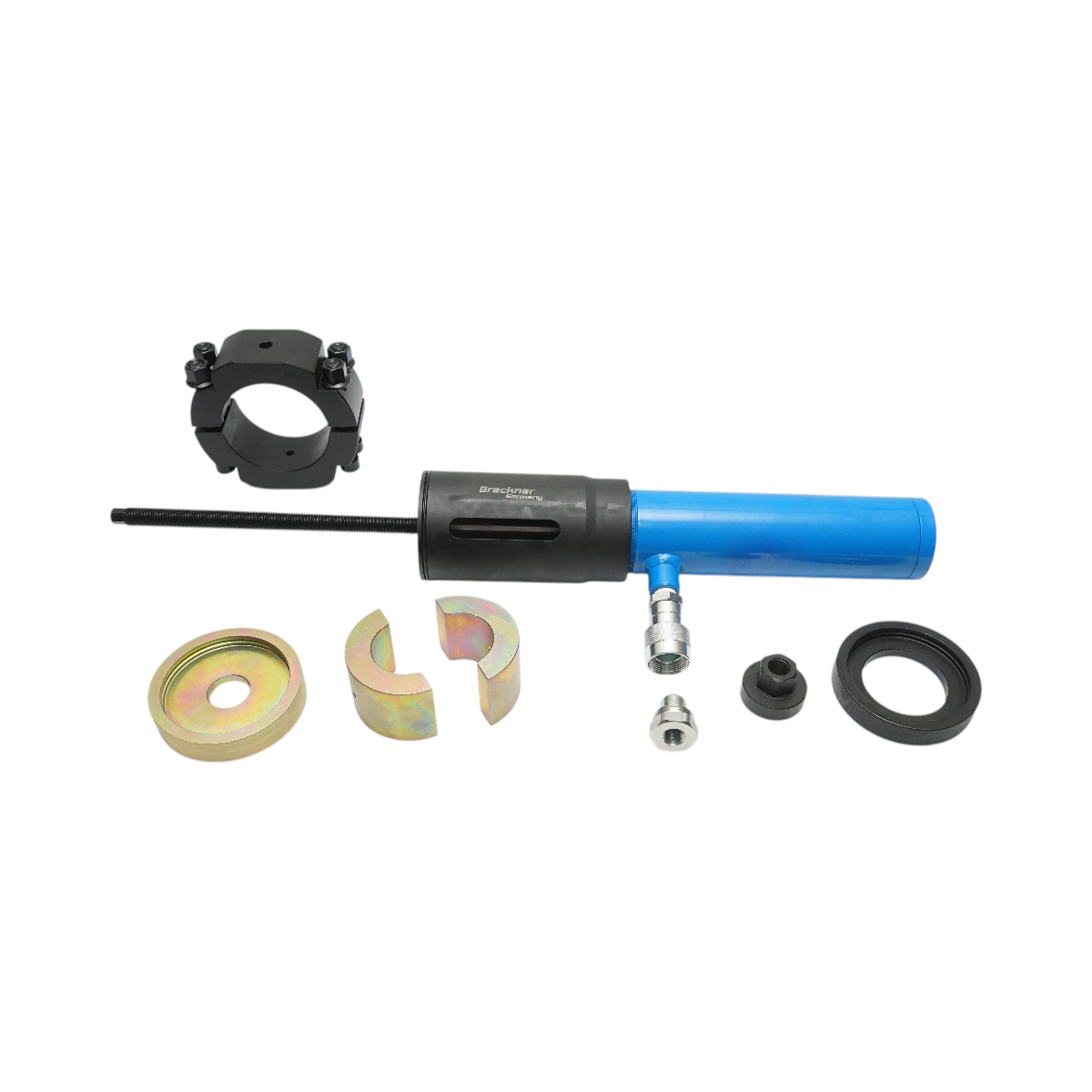 Trusa presa hidraulica bucse arc suspensie camion 24 piese Breckner Germany – imagine 4