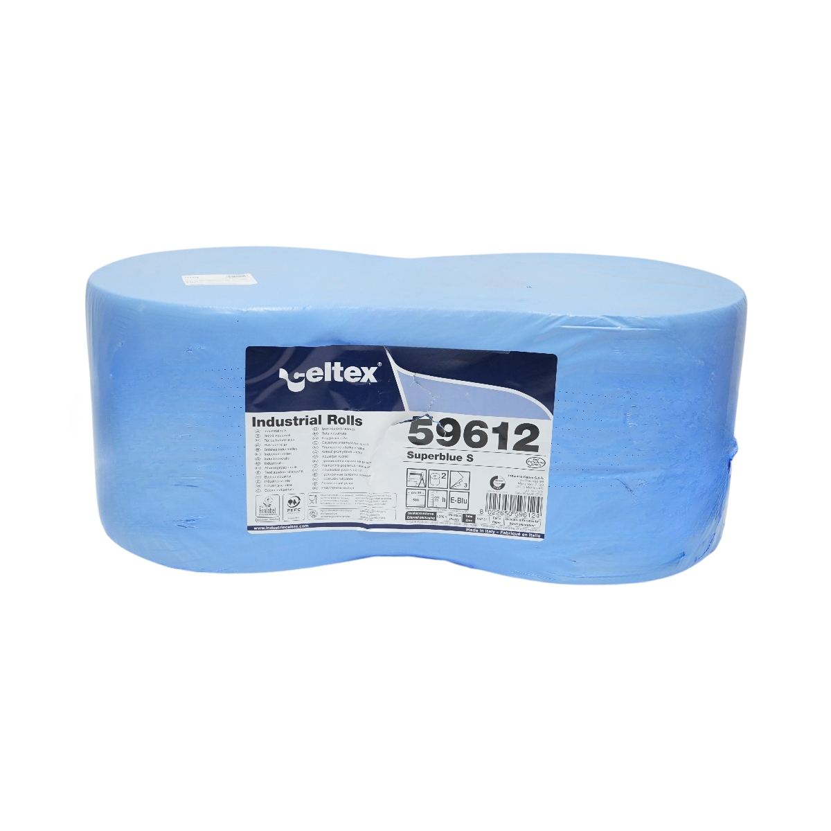 Rola lavete industriale hartie albastra Celtex Superblue S 59612