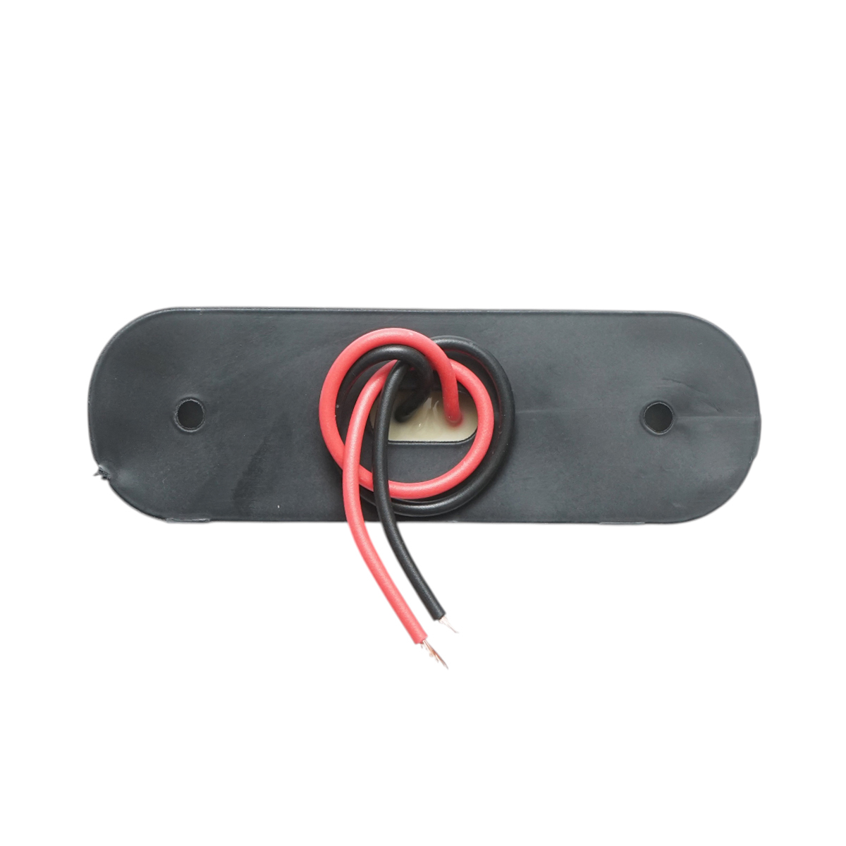 Lampa gabarit laterala ovala LED 12V-24V rosu fumuriu 3 LED-uri 87x28x13.5mm Breckner Germany – imagine 6