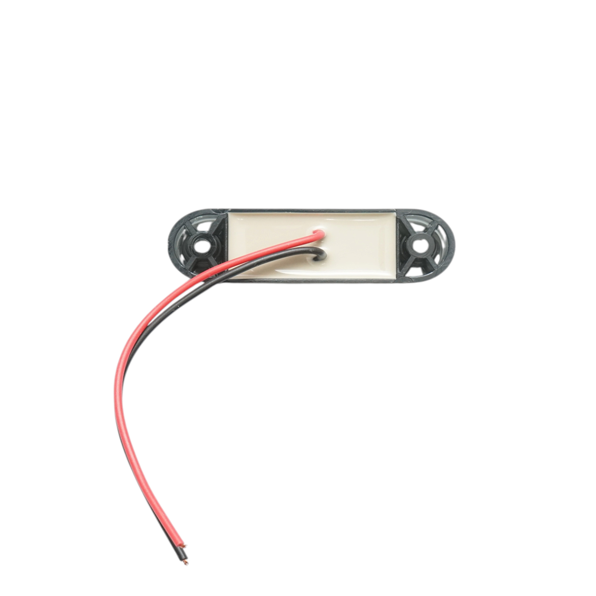Lampa gabarit laterala ovala LED 12V-24V galben fumuriu 3 LED-uri 70x21x10.5mm Breckner Germany – imagine 5