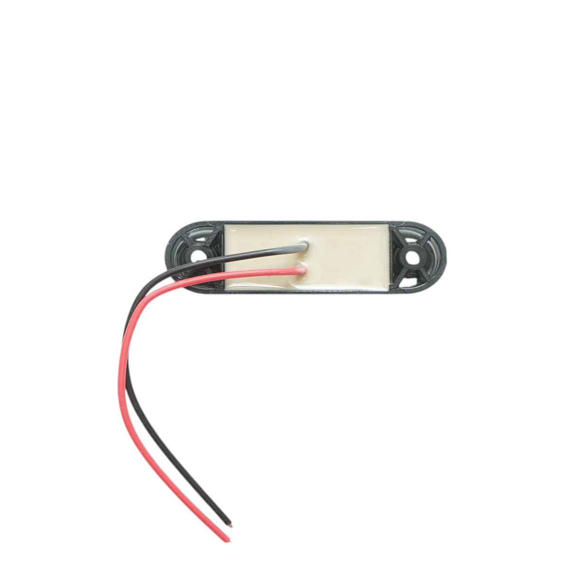 Lampa gabarit laterala ovala LED 12V-24V rosu fumuriu 3 LED-uri 70x21x10.5mm Breckner Germany – imagine 6
