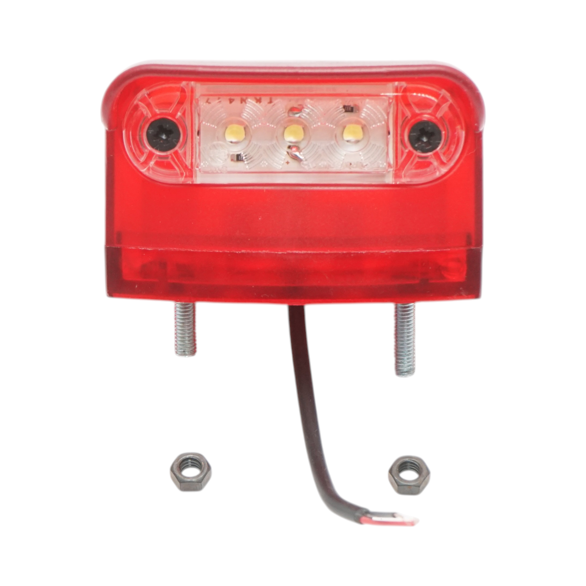 Lampa LED iluminare placuta numar inmatriculare 12V-24V 3 LED-uri 78.5x50mm Breckner Germany – imagine 2