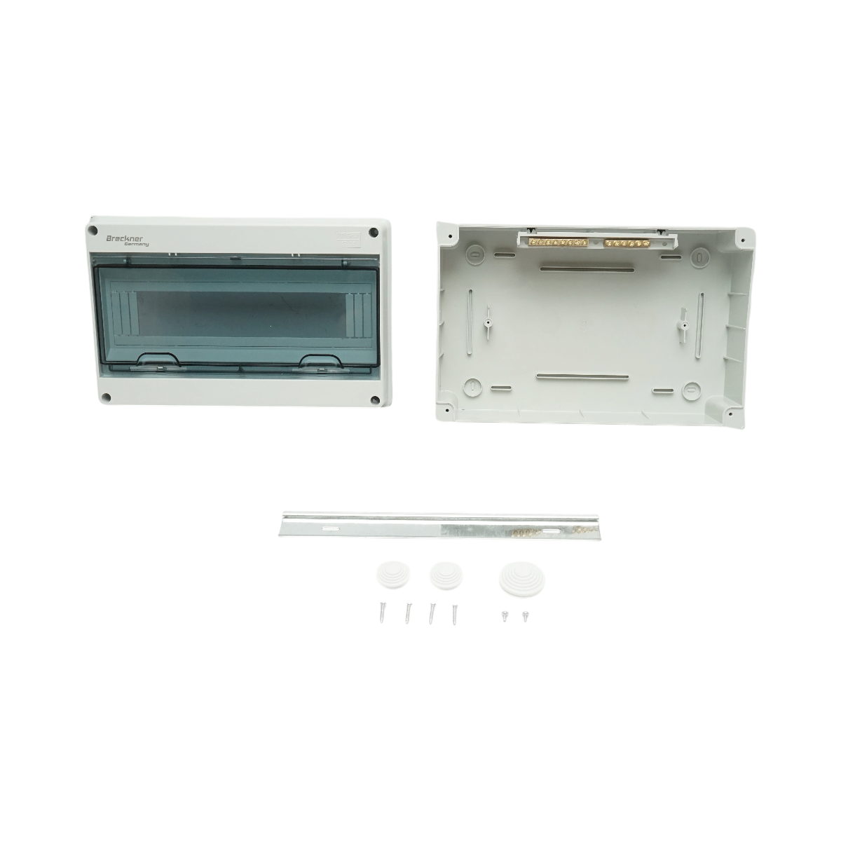 Tablou sigurante aplicat 1 rand, 15 module 300x185x110mm IP65 Breckner Germany – imagine 2