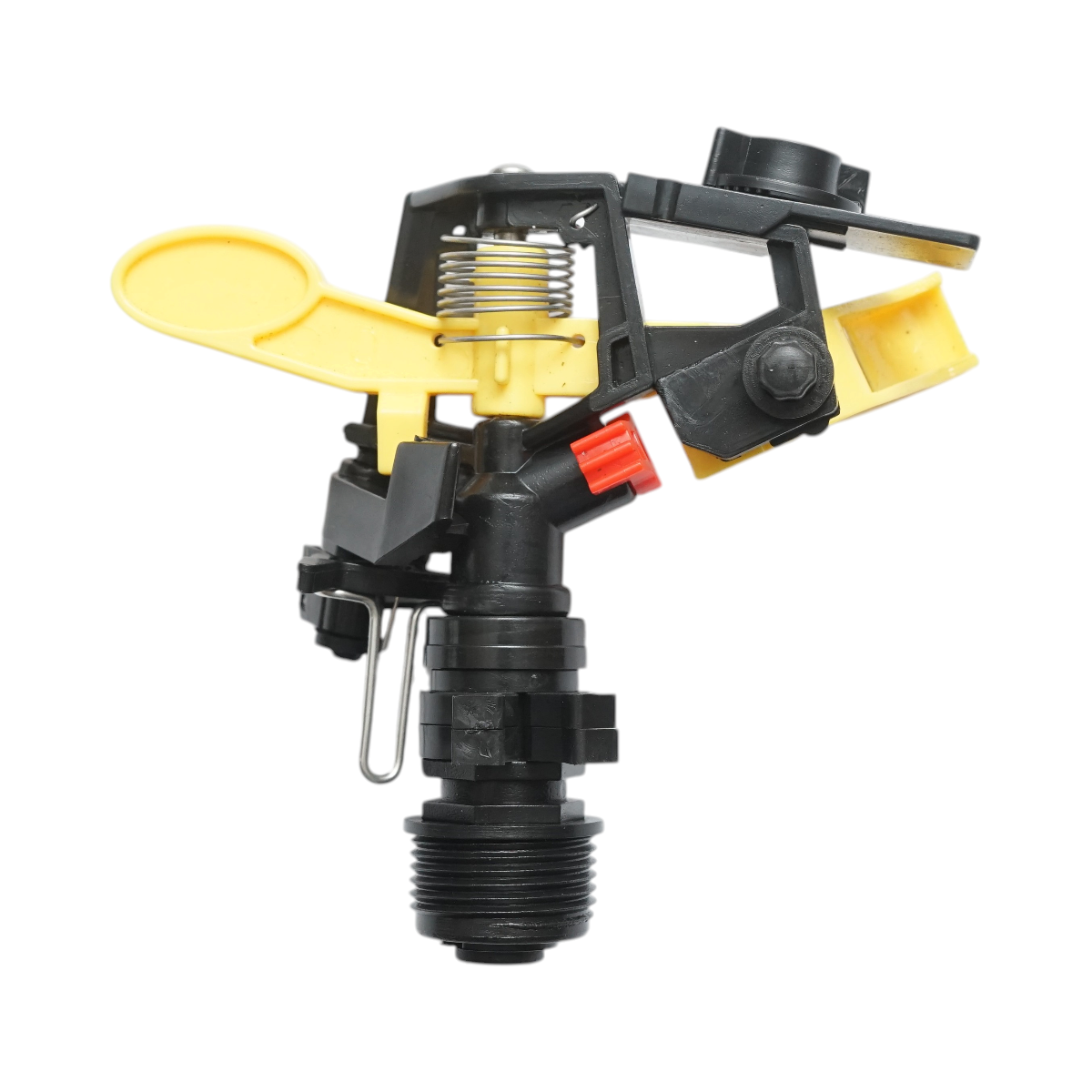 Aspersor de impact reglabil cu brat oscilant, duza 4mm, raza 5-10m, debit 15-28 L/min, filet exterior 3/4 inch Breckner Germany – imagine 5