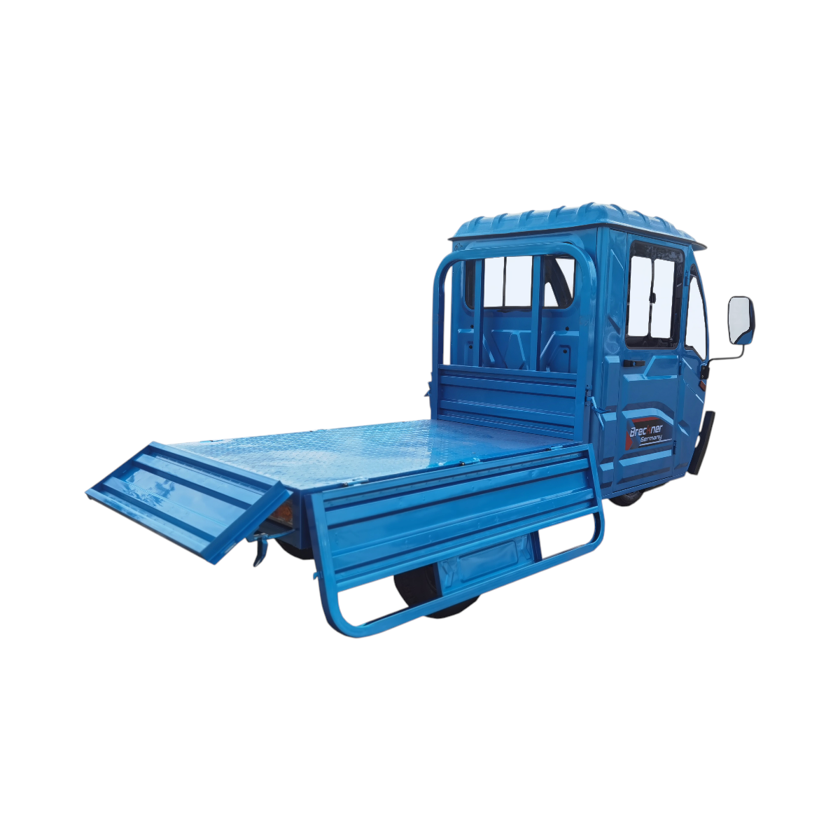 Triciclu electric BRECKNER GERMANY MAX ALBASTRU CU CABINA 2000W 72V 52AH – imagine 6