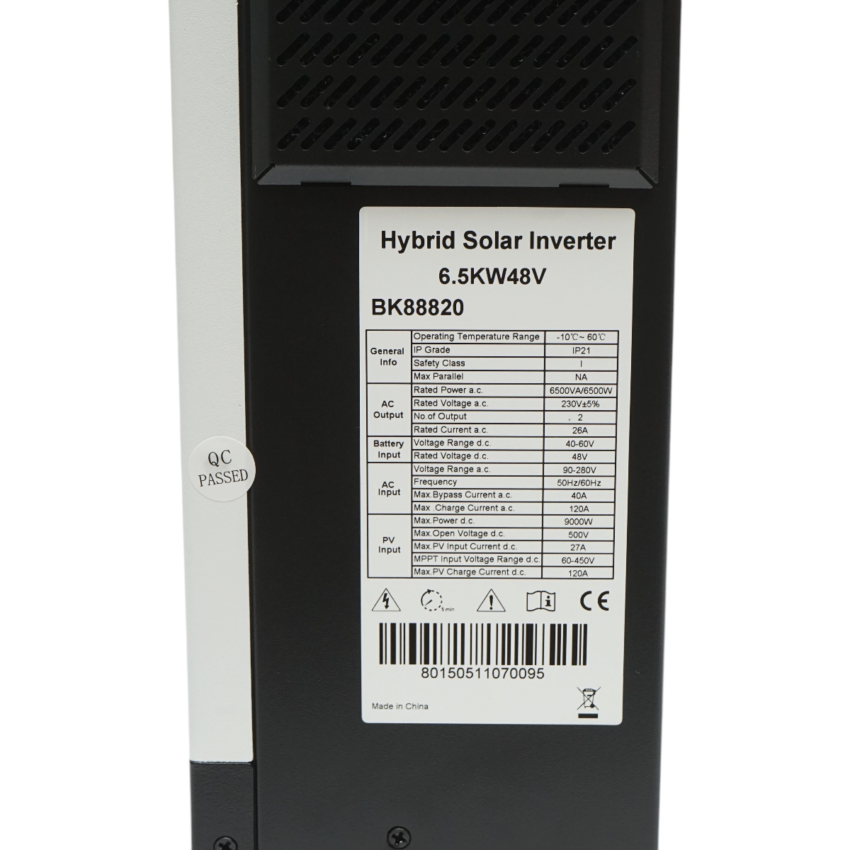 Invertor solar hibrid 6.5kW, 48V, MPPT 120A, monofazic OFF-GRID Breckner Germany – imagine 8