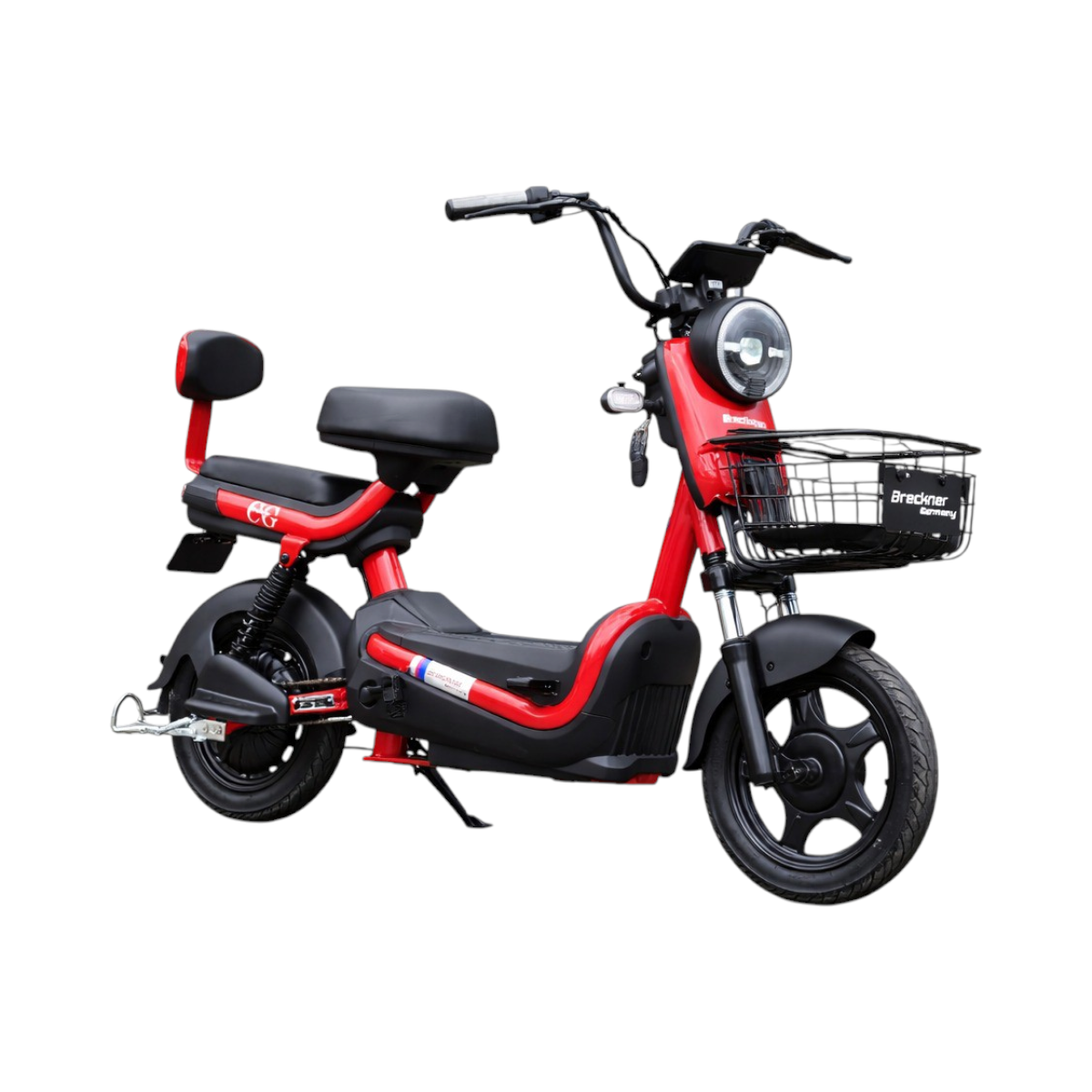 Scuter electric BRECKNER G60 rosu 500W 48V20Ah – imagine 4