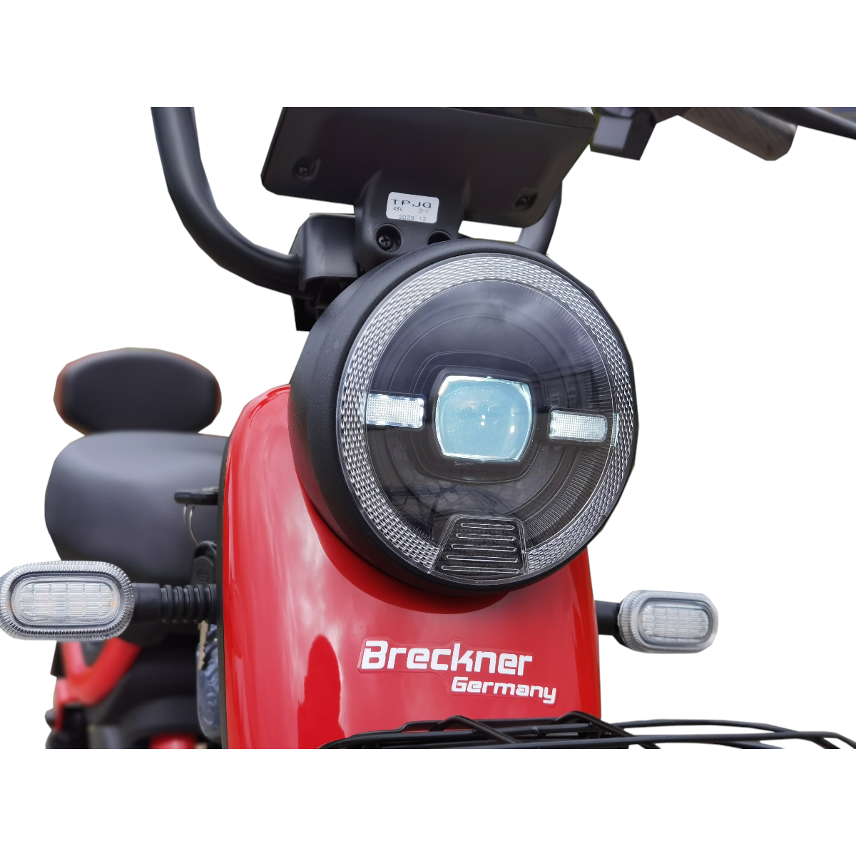 Scuter electric BRECKNER G60 rosu 500W 48V20Ah – imagine 6
