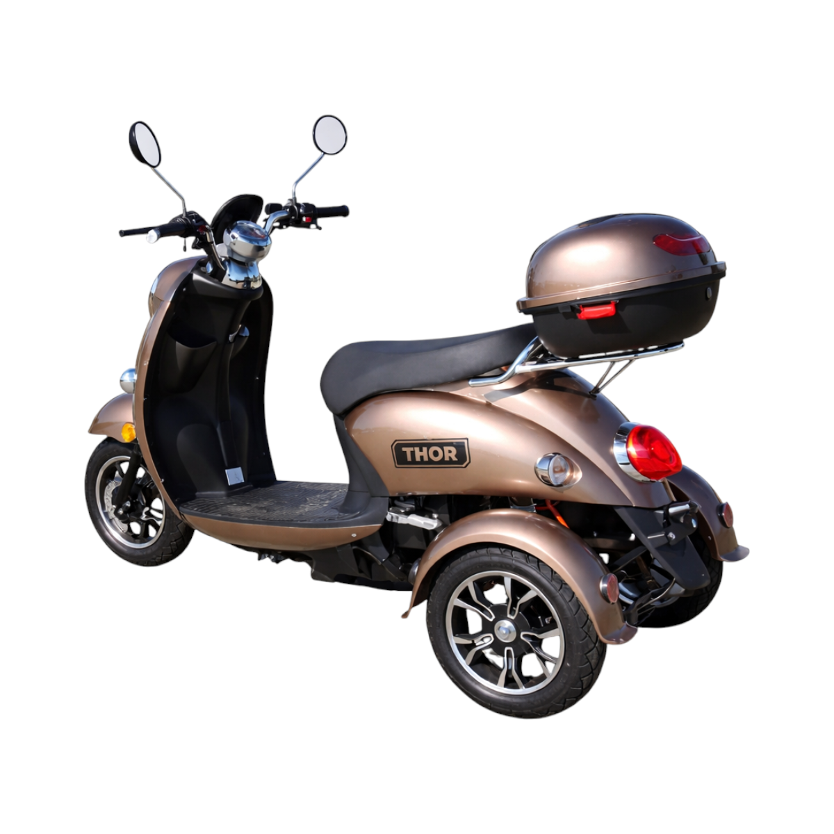 Triciclu electric Thor Spyder maro 800W 60V20Ah – imagine 2