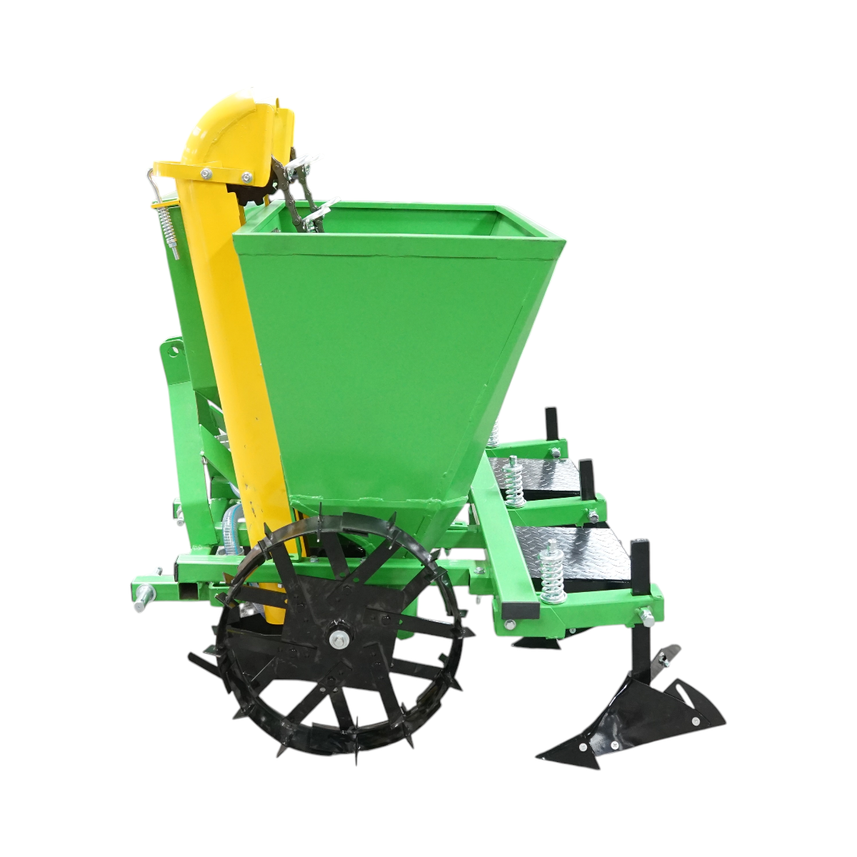 Masina de plantat cartofi pe 2 randuri cu fertilizare, buncar 180kg model Polonia – imagine 5
