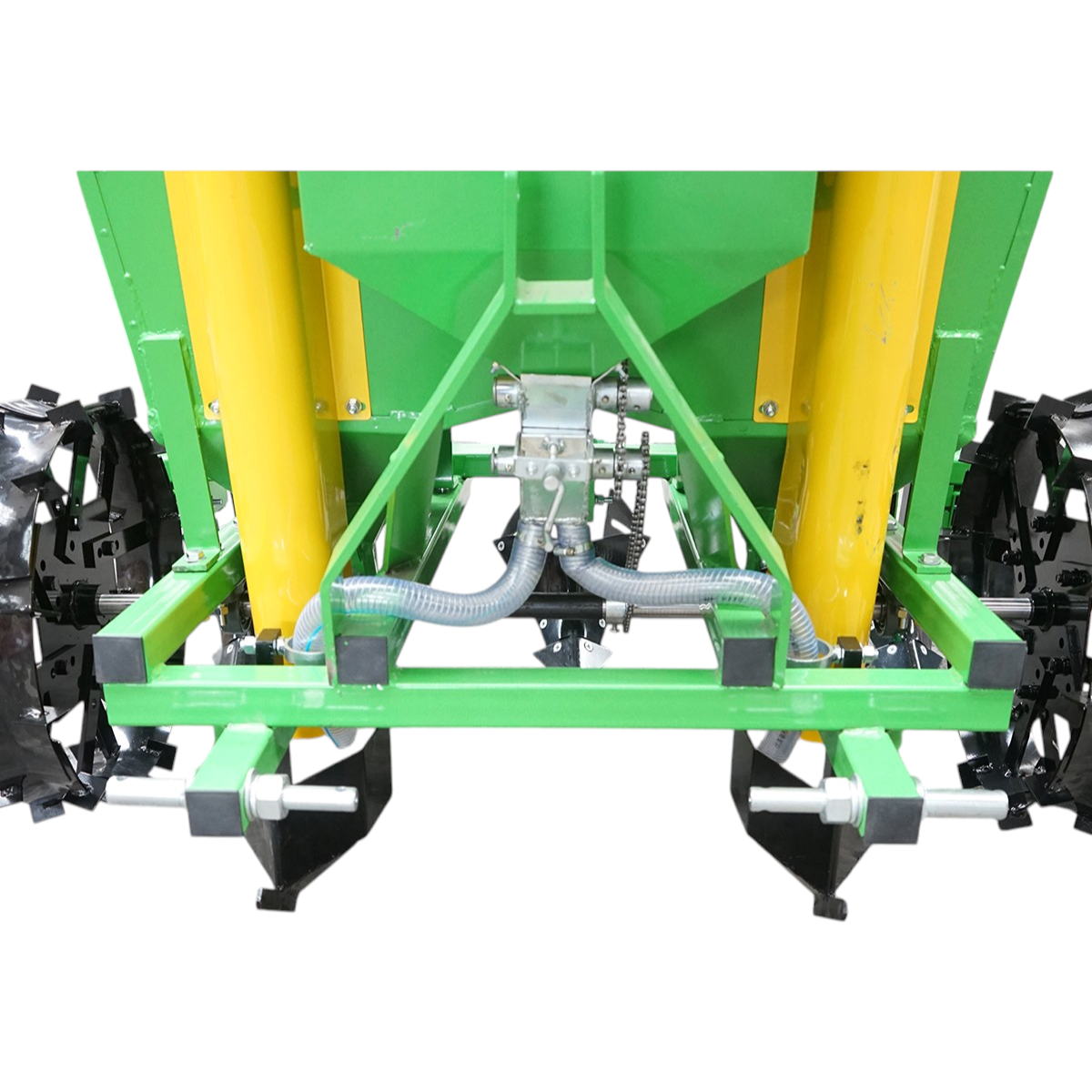 Masina de plantat cartofi pe 2 randuri cu fertilizare, buncar 180kg model Polonia – imagine 7