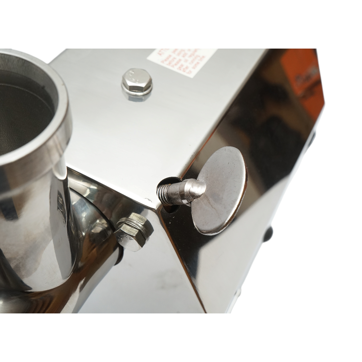 Masina de tocat carne electrica inox 2000W, 220V, capacitate 250 kg/h, adaptor carnati, 1 sita si 1 cutit incluse 410x240x450mm – imagine 12