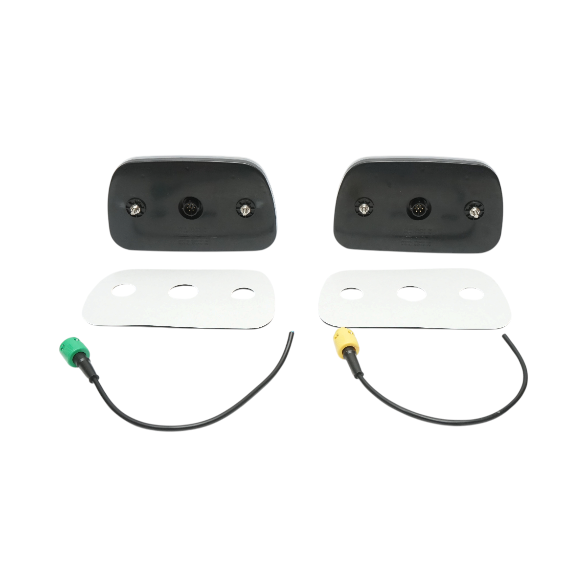 Set lampi stop spate LED 12V/24V universale cu 7 functii 237x138x30mm Breckner Germany – imagine 3