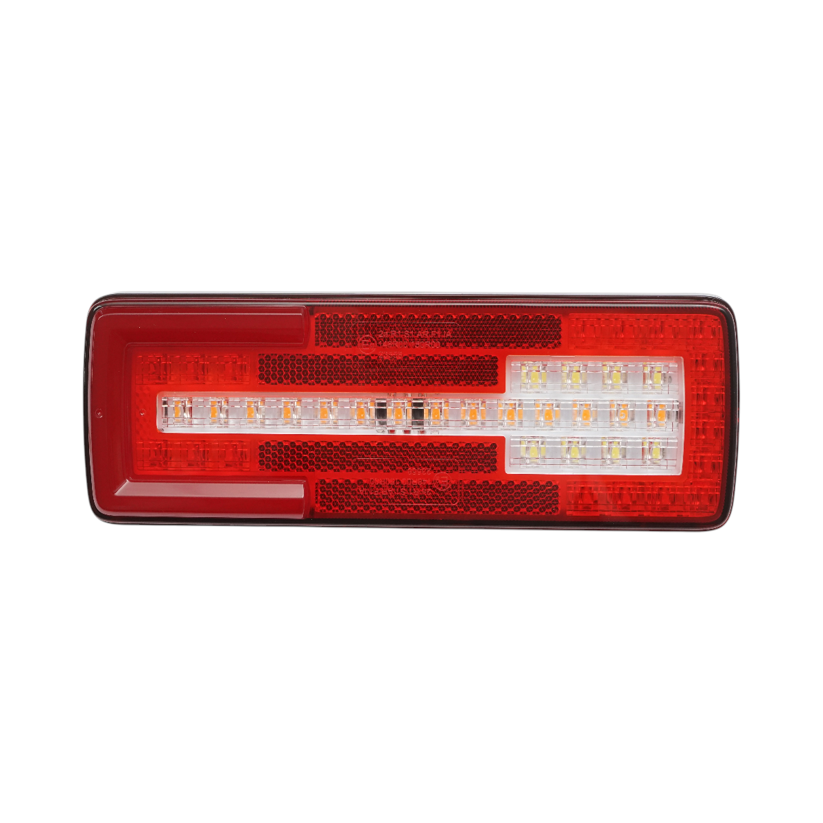 Lampa stop spate LED universala 12V/24V cu 6 functii 220x80x24.5mm IP67 Breckner Germany