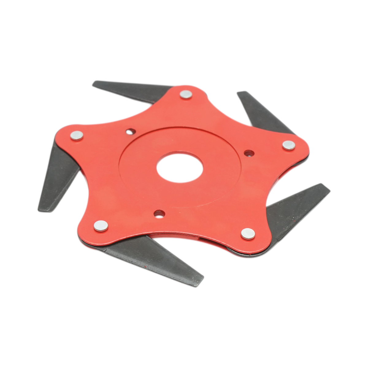 Disc motocoasa cu 5 cutite pliabile 255x25.4mm otel Breckner Germany – imagine 3