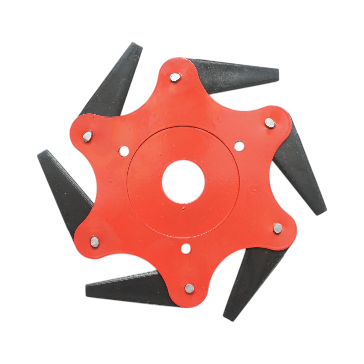 Disc motocoasa cu 6 cutite pliabile 255x25.4mm otel Breckner Germany – imagine 2