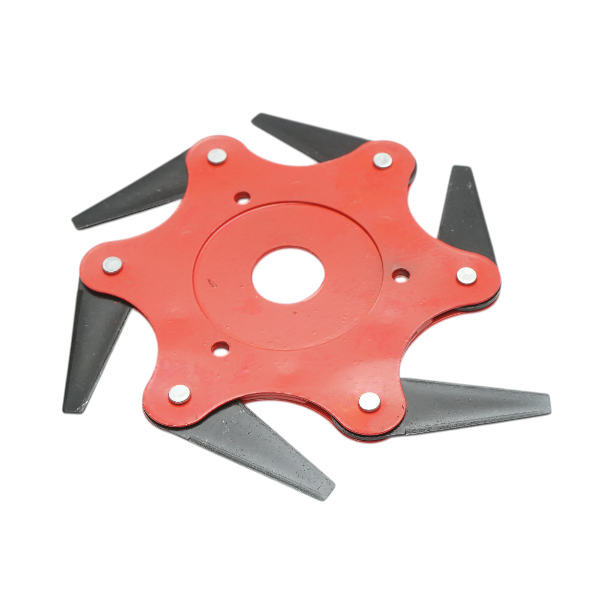 Disc motocoasa cu 6 cutite pliabile 255x25.4mm otel Breckner Germany – imagine 3