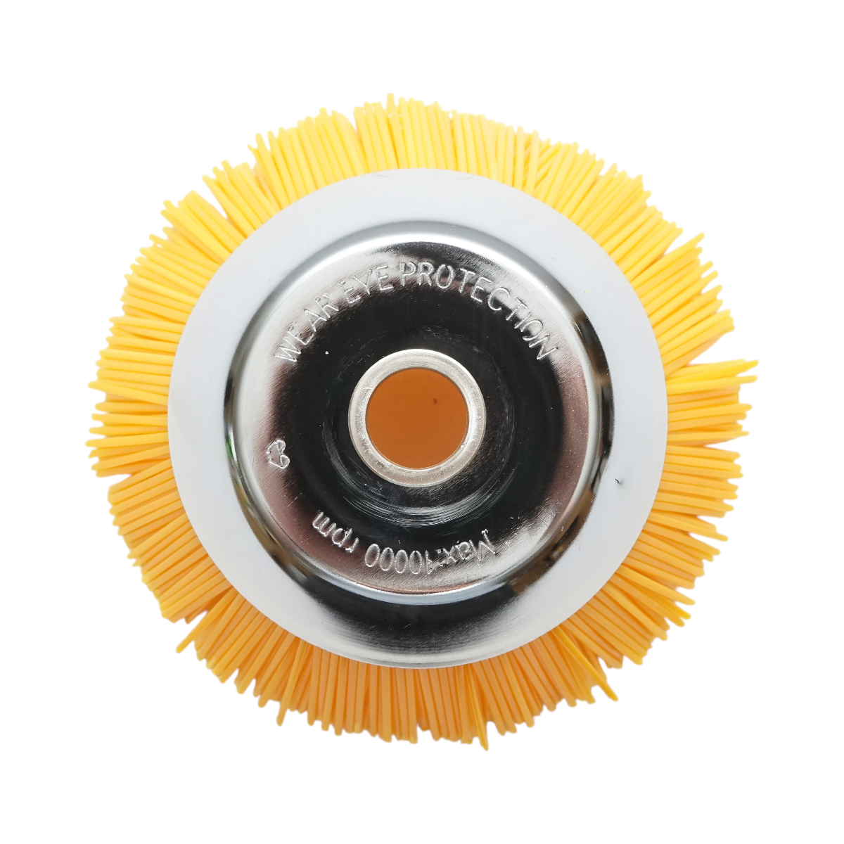 Disc perie nylon motocoasa 200x25.4mm pentru curatare buruieni, rosturi, pavaj Breckner Germany – imagine 4