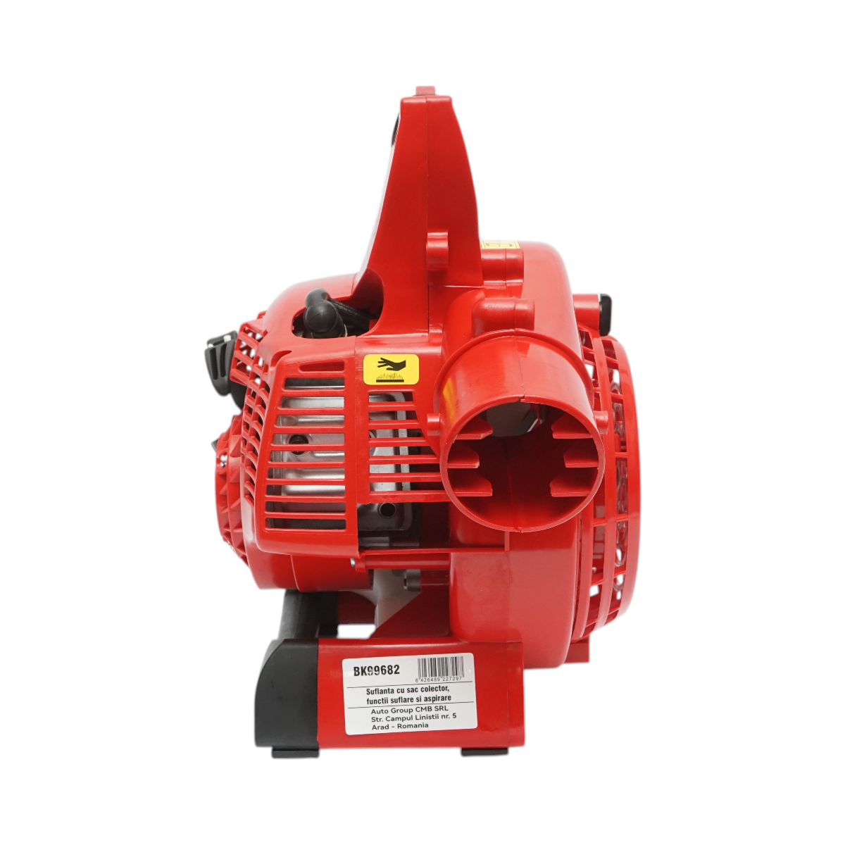 Suflanta aer si aspirator de gradina cu tocator pe benzina 1CP, 25.4cc, sac colector 40L, debit aer 612 m3/h, turatie 7500 r/min Breckner Germany – imagine 10