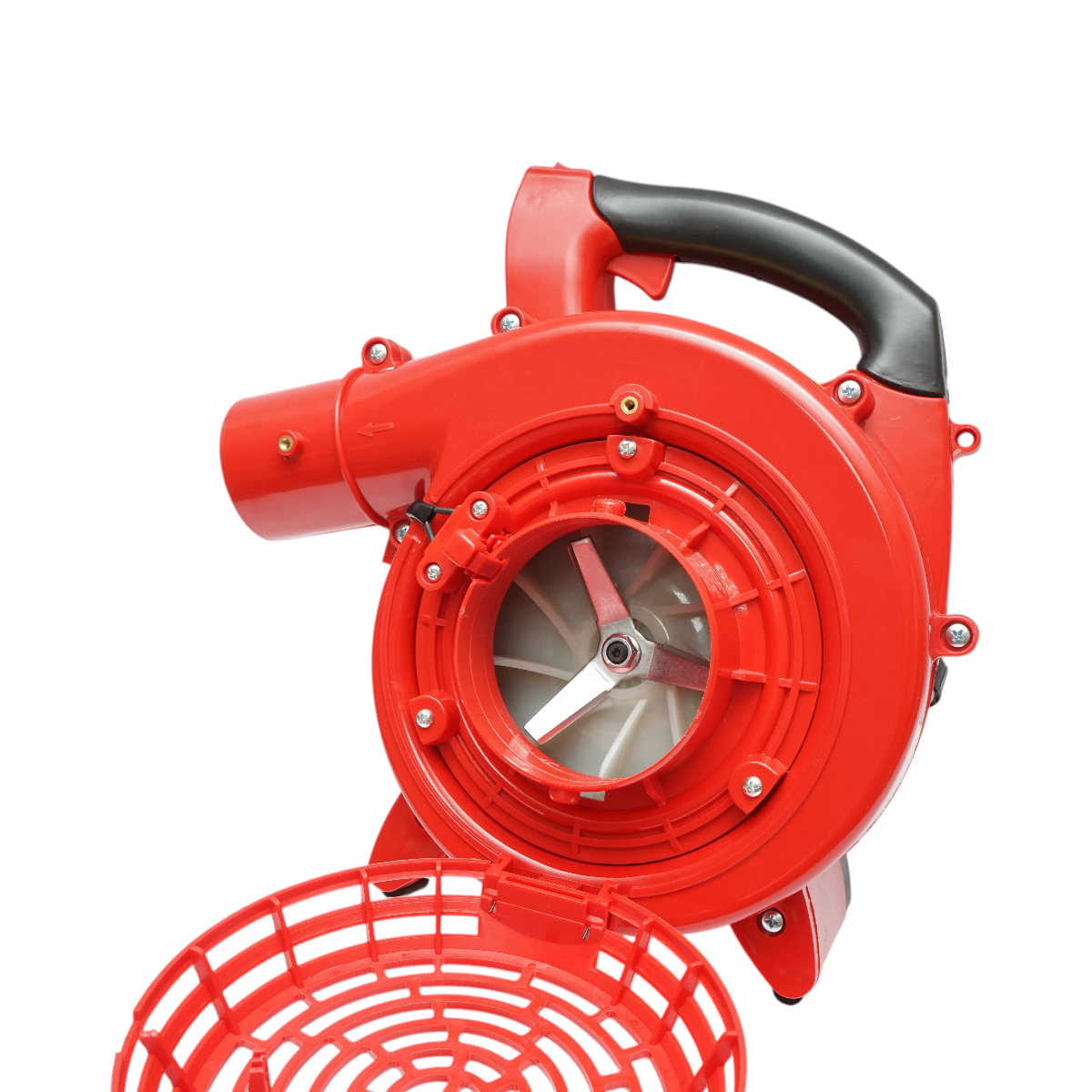 Suflanta aer si aspirator de gradina cu tocator pe benzina 1CP, 25.4cc, sac colector 40L, debit aer 612 m3/h, turatie 7500 r/min Breckner Germany – imagine 9