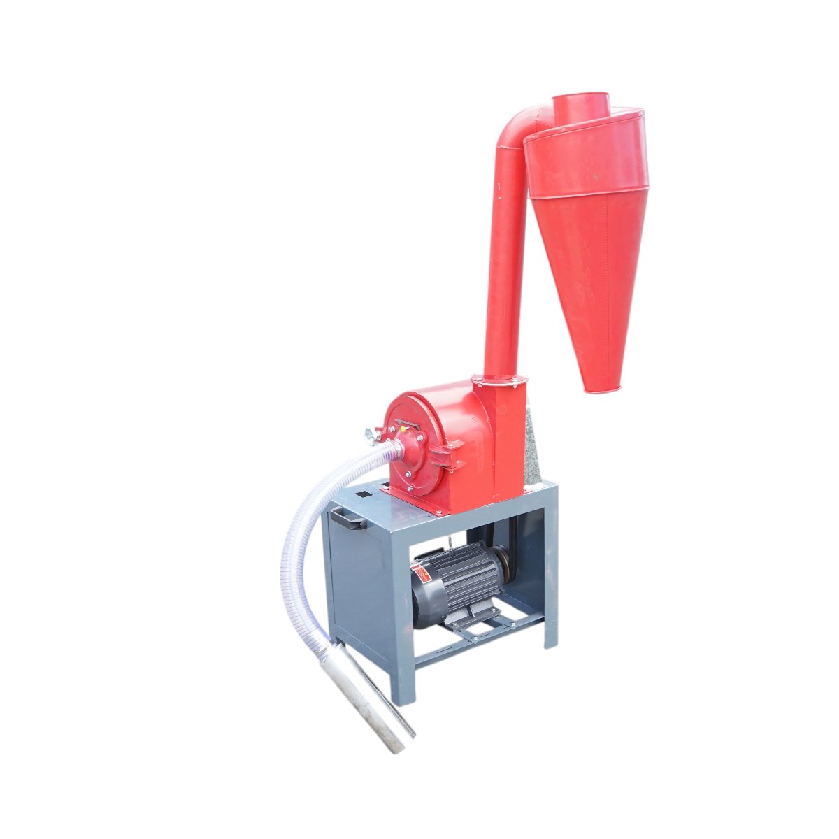 Moara cereale electrica cu aspiratie si ciclon 4.5kW, 380V, capacitate 600 kg/h, 3 site incluse THOR