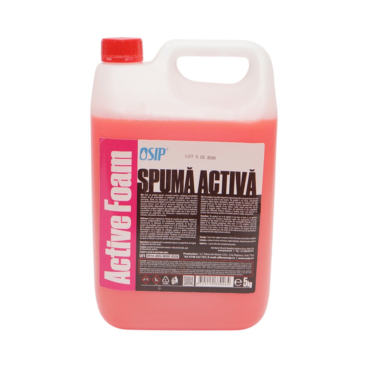 Spuma activa auto concentrata OSIP 1kg